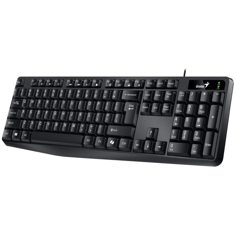Genius KB-117/Drôtová USB/ CZ- SK layout/Čierna