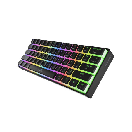 Genesis herná klávesnica THOR 660 G2/Gateron Red/USB+BT/US layout/Čierna