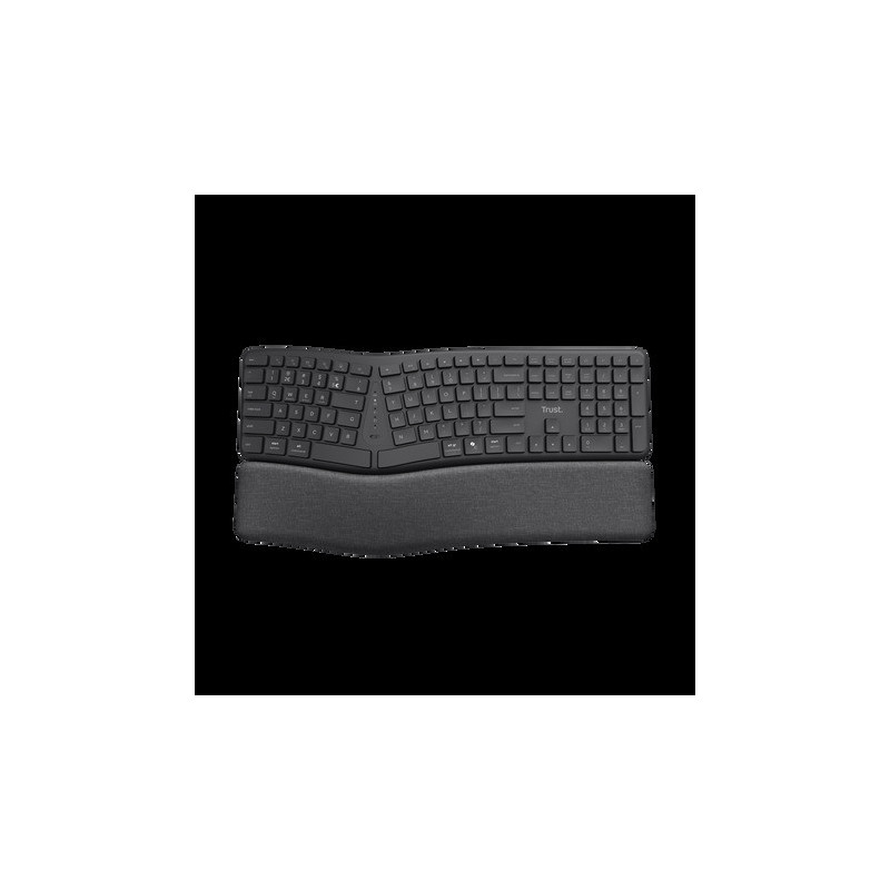 TRUST KEYRA ERGO MULTI WRLS KEYBOARD US