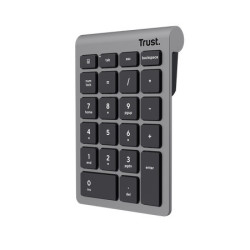 Trust Xalas Wireless numpad/Bezdrôtová USB/Strieborná