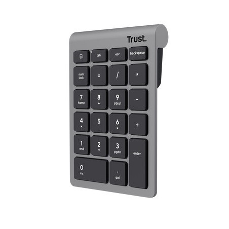 Trust Xalas Wireless numpad/Bezdrôtová USB/Strieborná