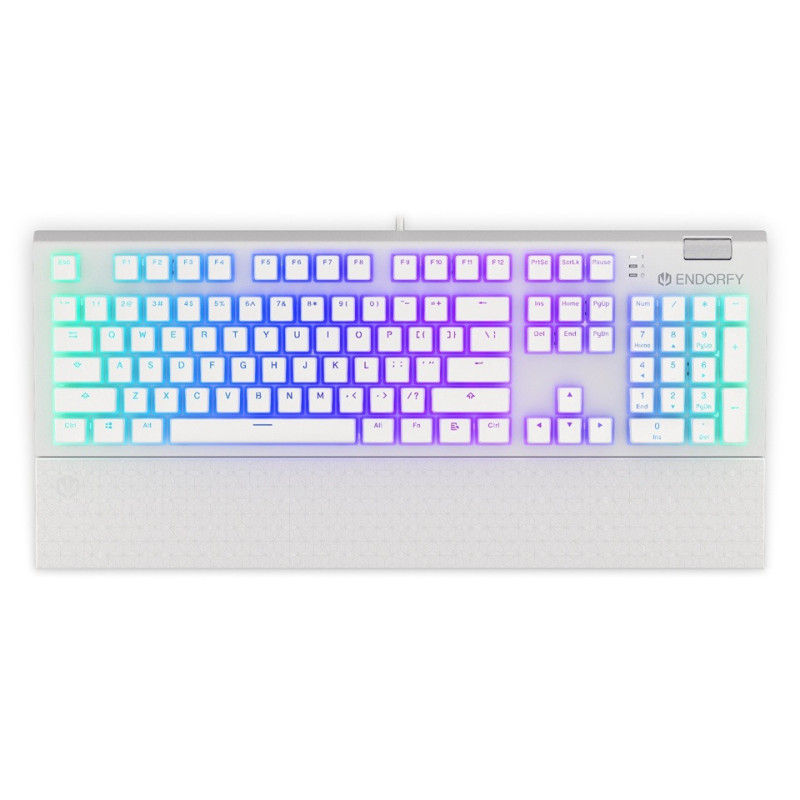 Endorfy Omnis Pudding Blue/Drôtové USB-A/US layout/Biela