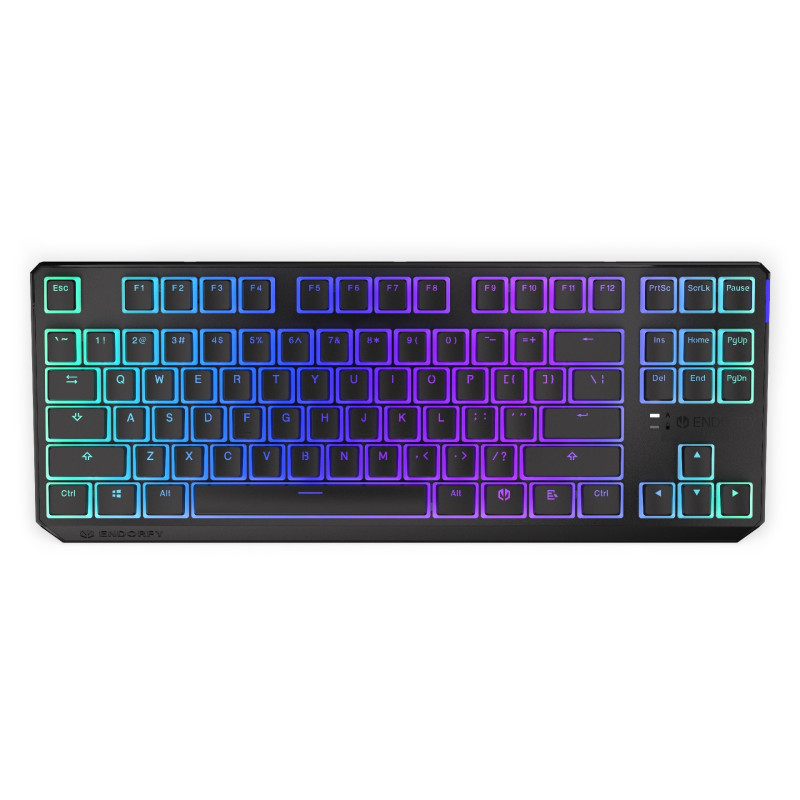 Endorfy Thock TKL Red Pudding/Drôtové/Bezdrôtové/US layout/Čierna