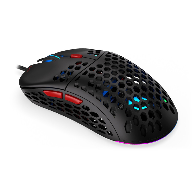 Endorfy LIX Plus/Herná/Optická/Pre pravákov/19 000 DPI/Drôtové USB-A/Čierna