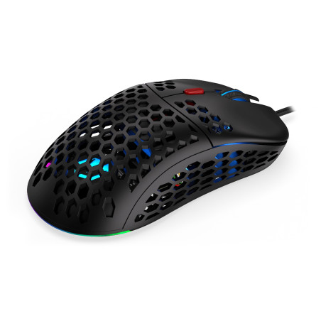 Endorfy LIX Plus/Herná/Optická/Pre pravákov/19 000 DPI/Drôtové USB-A/Čierna