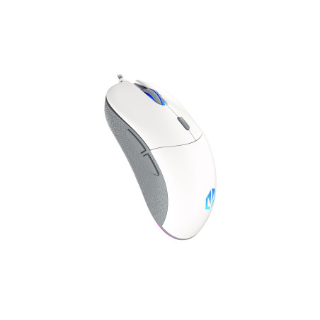 Endorfy GEM Plus/Herná/Optická/Pre pravákov/19 000 DPI/Drôtové USB-A/Biela