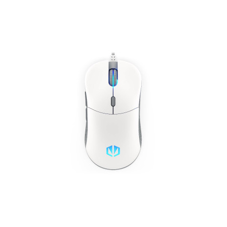 Endorfy GEM/Herná/Optická/Pre pravákov/8 000 DPI/Drôtové USB-A/Biela