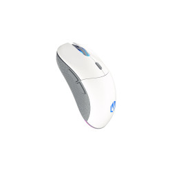Endorfy GEM Plus/Herná/Optická/Pre pravákov/26 000 DPI/Drôtové/Bezdrôtové/Biela
