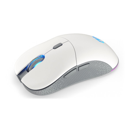 Endorfy GEM Plus/Herná/Optická/Pre pravákov/26 000 DPI/Drôtové/Bezdrôtové/Biela