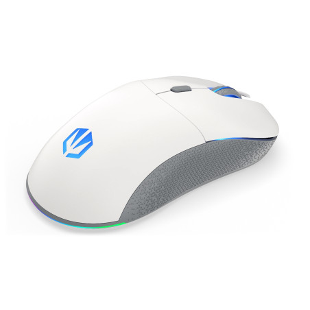 Endorfy GEM Plus/Herná/Optická/Pre pravákov/26 000 DPI/Drôtové/Bezdrôtové/Biela