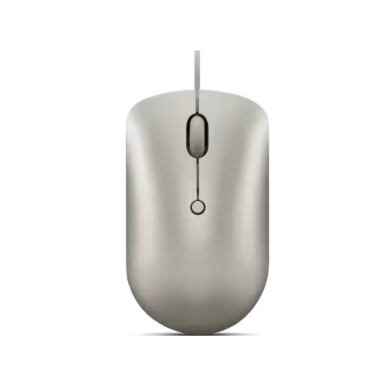 Lenovo 540/Cestová/Optická/2 400 DPI/Drôtové USB-C/Strieborná