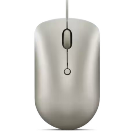 Lenovo 540/Cestová/Optická/2 400 DPI/Drôtové USB-C/Strieborná