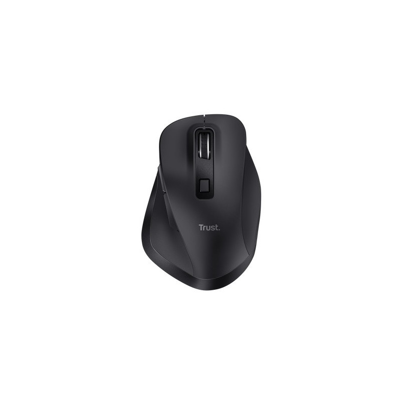 Trust Fyda Multi-device Wireless Mouse/Kancelárska/Optická/Pre pravákov/2 400 DPI/USB+BT/Čierna