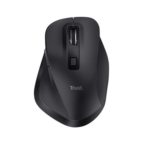Trust Fyda Multi-device Wireless Mouse/Kancelárska/Optická/Pre pravákov/2 400 DPI/USB+BT/Čierna