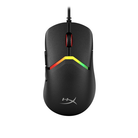 HP HyperX Pulsefire Saga/Herná/Optická/Pre pravákov/26 000 DPI/Drôtové USB-A/Čierna