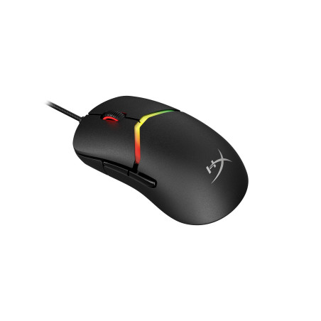 HP HyperX Pulsefire Saga/Herná/Optická/Pre pravákov/26 000 DPI/Drôtové USB-A/Čierna