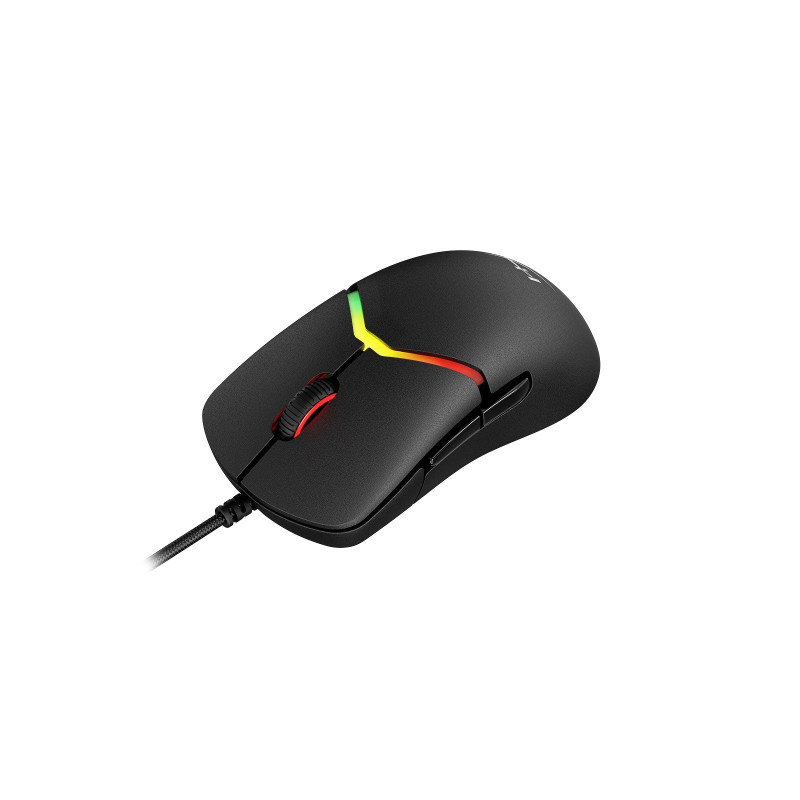 HP HyperX Pulsefire Saga/Herná/Optická/Pre pravákov/26 000 DPI/Drôtové USB-A/Čierna