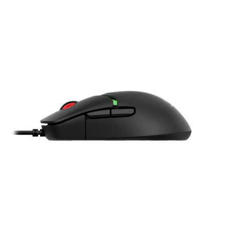 HP HyperX Pulsefire Saga/Herná/Optická/Pre pravákov/26 000 DPI/Drôtové USB-A/Čierna