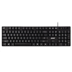 Acer AKW100/Drôtové USB-A/ CZ- SK layout/Čierna