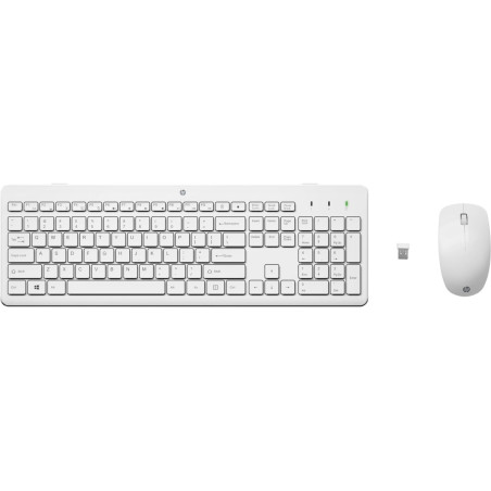 HP 230 klávesnica a myš/bezdrôtová/white HUN