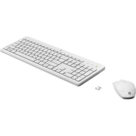 HP 230 klávesnica a myš/bezdrôtová/white HUN