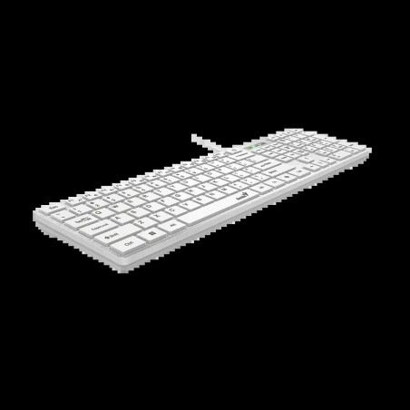GENIUS Slimstar 126 klávesnica + Copilot biela
