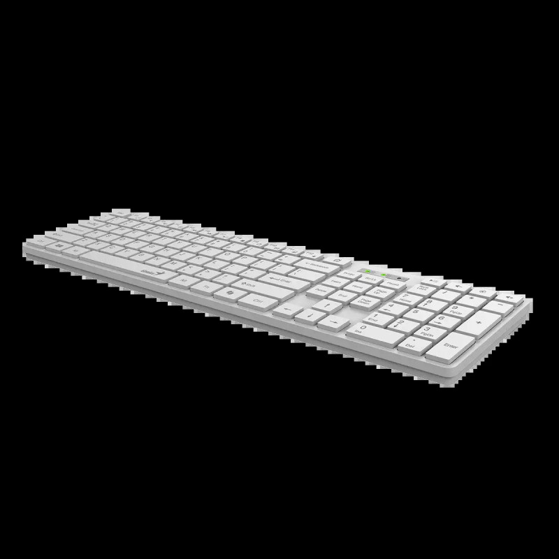GENIUS Slimstar 126 klávesnica + Copilot biela