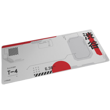TRUST GXT759 XXL MÚSEPAD – JAPAN WHITE