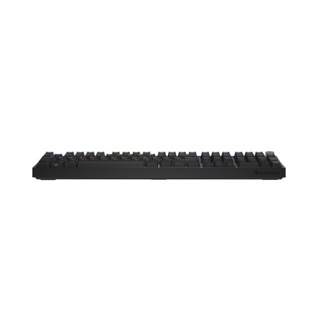 Herná mechanická klávesnica Genesis THOR 404/RGB/Gateron Yellow Pro/Drôtové USB-A/US layout/Čierna