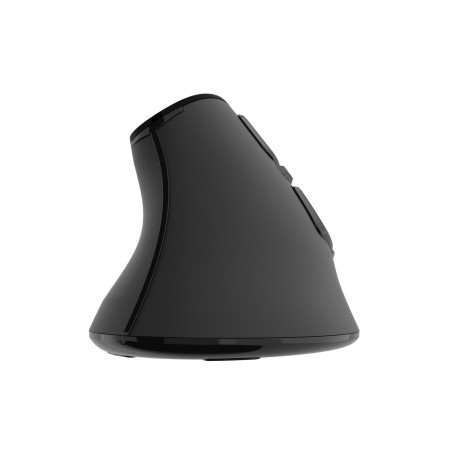 Vertikálna bezdrôtová myš Natec EUPHONIE PRO/Vertikálna/Optická/Pre pravákov/4 000 DPI/USB+BT/Čierna