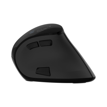 Vertikálna bezdrôtová myš Natec EUPHONIE PRO/Vertikálna/Optická/Pre pravákov/4 000 DPI/USB+BT/Čierna