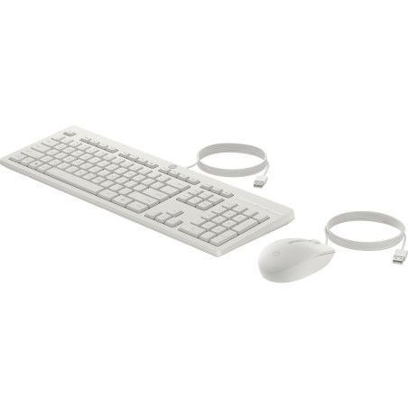 HP 225 Káblová myš a klávesnica Cashmere White