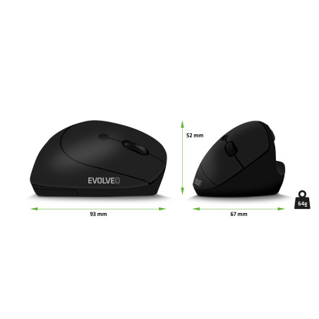 EVOLVEO LadyErgo, tichá vertikálna ergonomická