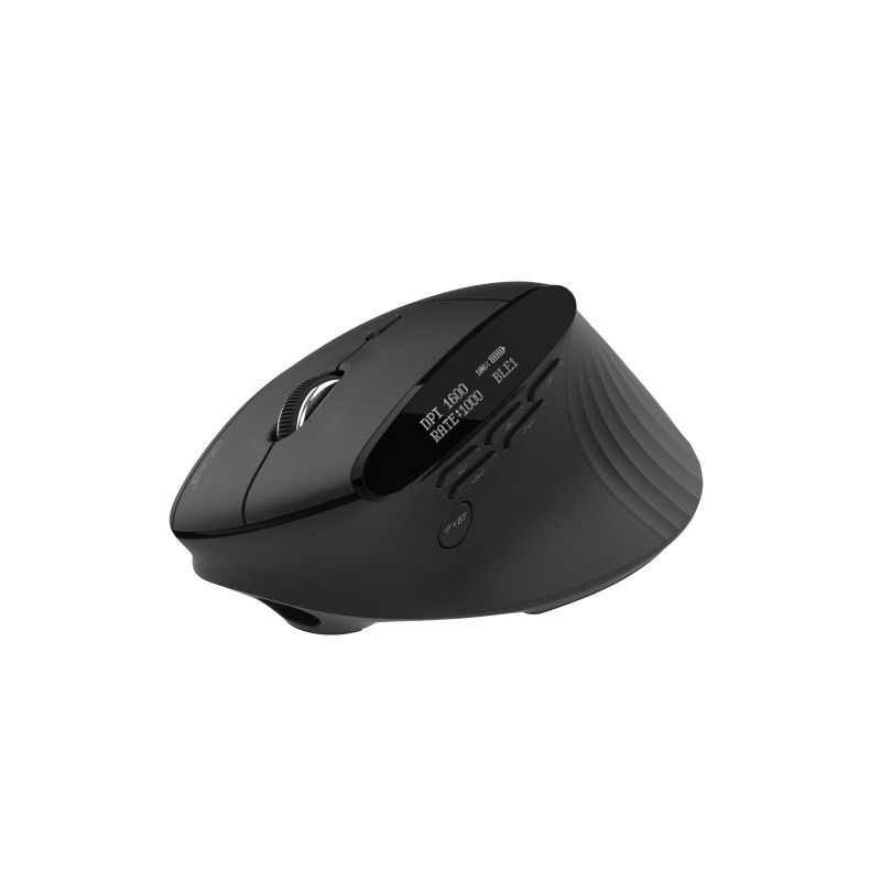 Acer Smart Fit/Vertikálna/Optická/Pre pravákov/8 000 DPI/USB+BT/Čierna
