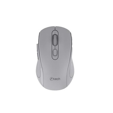 Myš C-TECH WLM-12, BT5.0 + 2,4 GHz, sivá