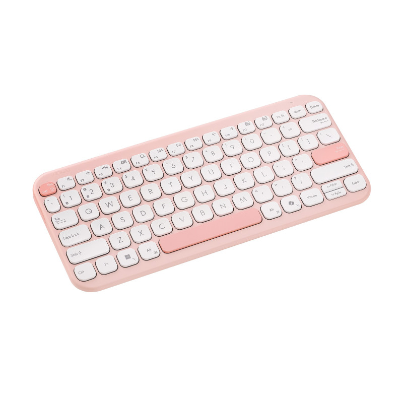 ASUS Marshmallow KW100/Bezdrátové Bluetooth/CZ/SK/Růžová