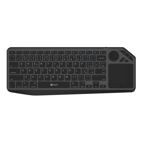 Klávesnica C-TECH WLTK-02, Dual, Touchpad