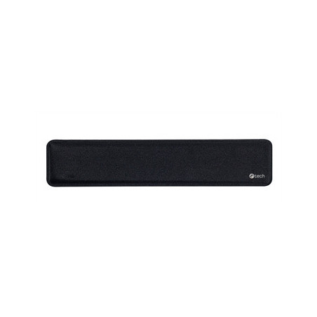 Podpera zápästia ku klávesnici C-TECH KPG-01, pamäťová pena, čierna, 450x93x25mm