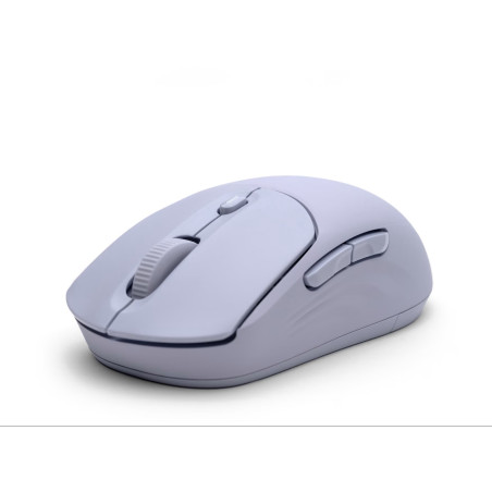 HP 400 Quiet/Kancelárska/Optická/Pre pravákov/1 200 DPI/USB+BT/Fialová
