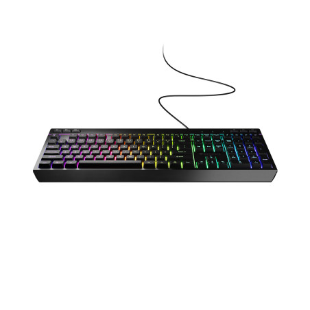 Herná klávesnica Genesis RHOD 530/RGB/Drôtové USB-A/US/Čierna