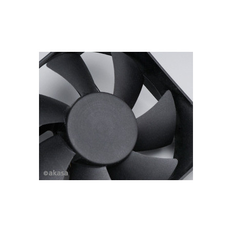 prídavný ventilátor Akasa 80x80x25 black OEM H