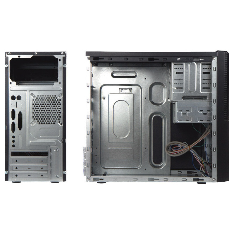 AMEI AM-C1002BR/Micro ATX/Čierna a červená