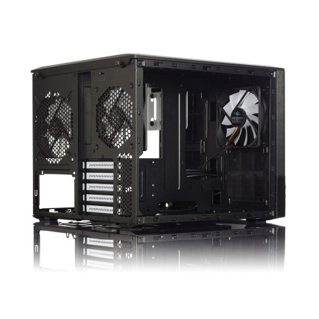 Fractal Design Node 804/Mini ITX/Transpar./Čierna