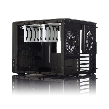 Fractal Design Node 804/Mini ITX/Transpar./Čierna