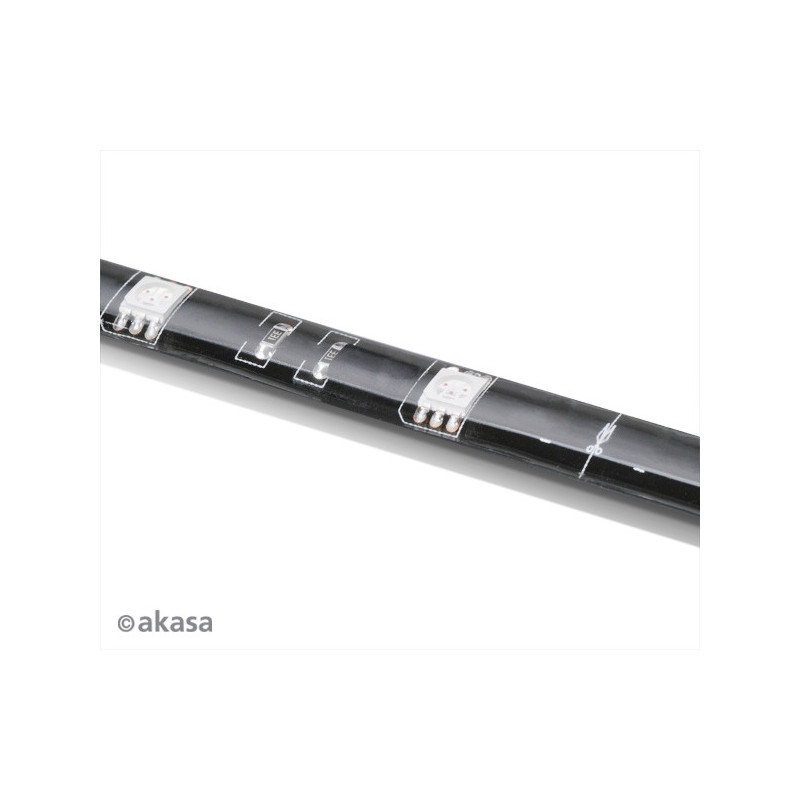 AKASA - LED páska-magnetická - multicolor Vegas MB
