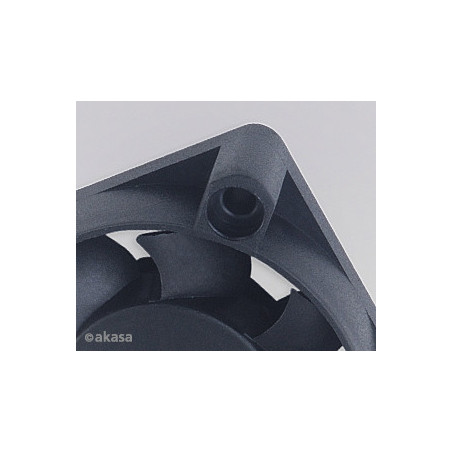 ventilátor Akasa - 40x10 mm - čierny