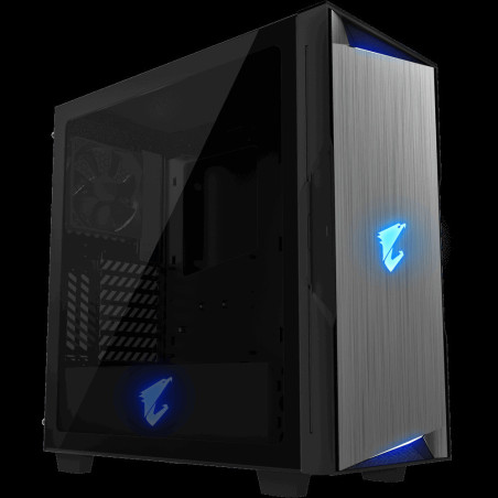 GIGABYTE AORUS Gaming AC300G/Midi Tower/Transpar./Čierna