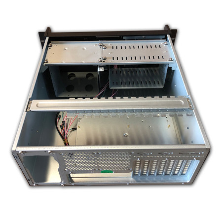 DATACOM 19" Case IPC 4U/485mm Čierny bez PSU