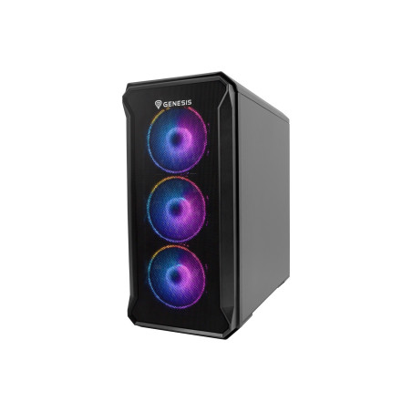 Počítačová skriňa Genesis IRID 503 ARGB V2/Micro Tower/Transpar./Čierna