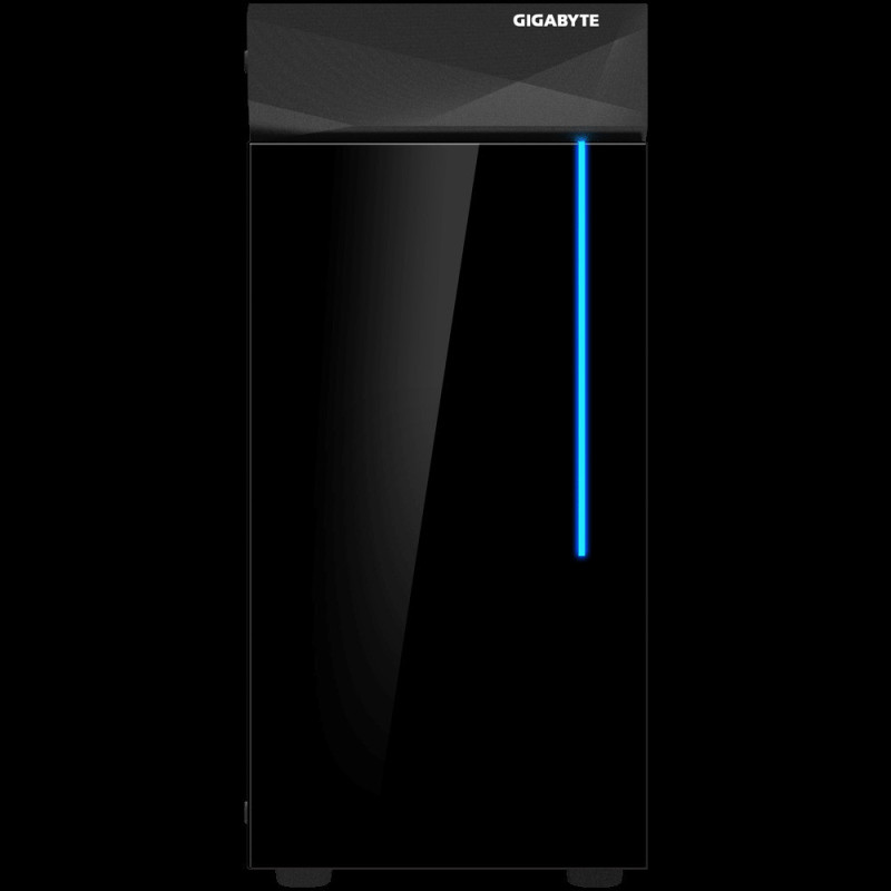 GIGABYTE AORUS C200/Midi Tower/Transpar./Čierna